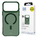 Back panel cover 3MK  3mk Smoke MagCase for iPhone 17 Pro Max - Green 