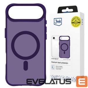 Back panel cover 3MK  3mk Smoke MagCase for iPhone Air - Purple 