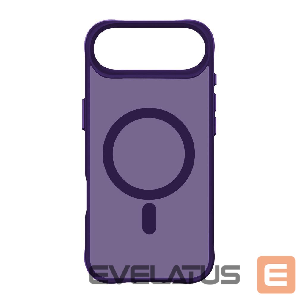 Back panel cover 3MK 3mk Smoke MagCase for iPhone Air - Purple