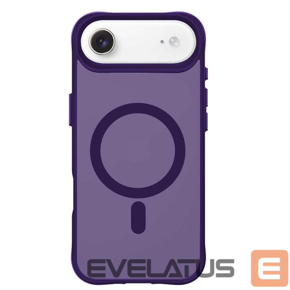 Back panel cover 3MK 3mk Smoke MagCase for iPhone Air - Purple