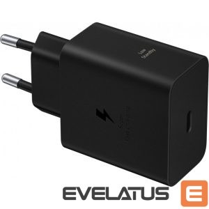 Adapter Samsung  Samsung EP-T6010NBEGWW 60W 3A USB-C Wall Charger - Black 