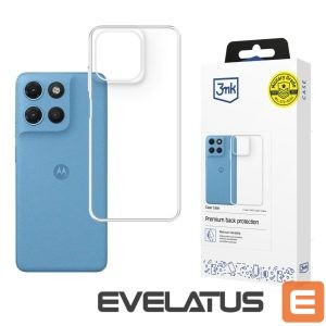 Back panel cover 3MK  3mk Clear Case for Motorola Moto G17 / G17 Power - transparent 