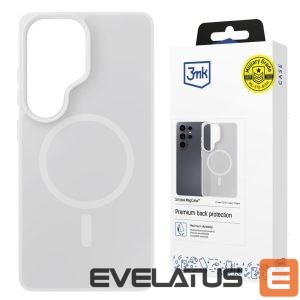 Back panel cover 3MK  3mk Smoke MagCase for Samsung Galaxy S26 Ultra - White 