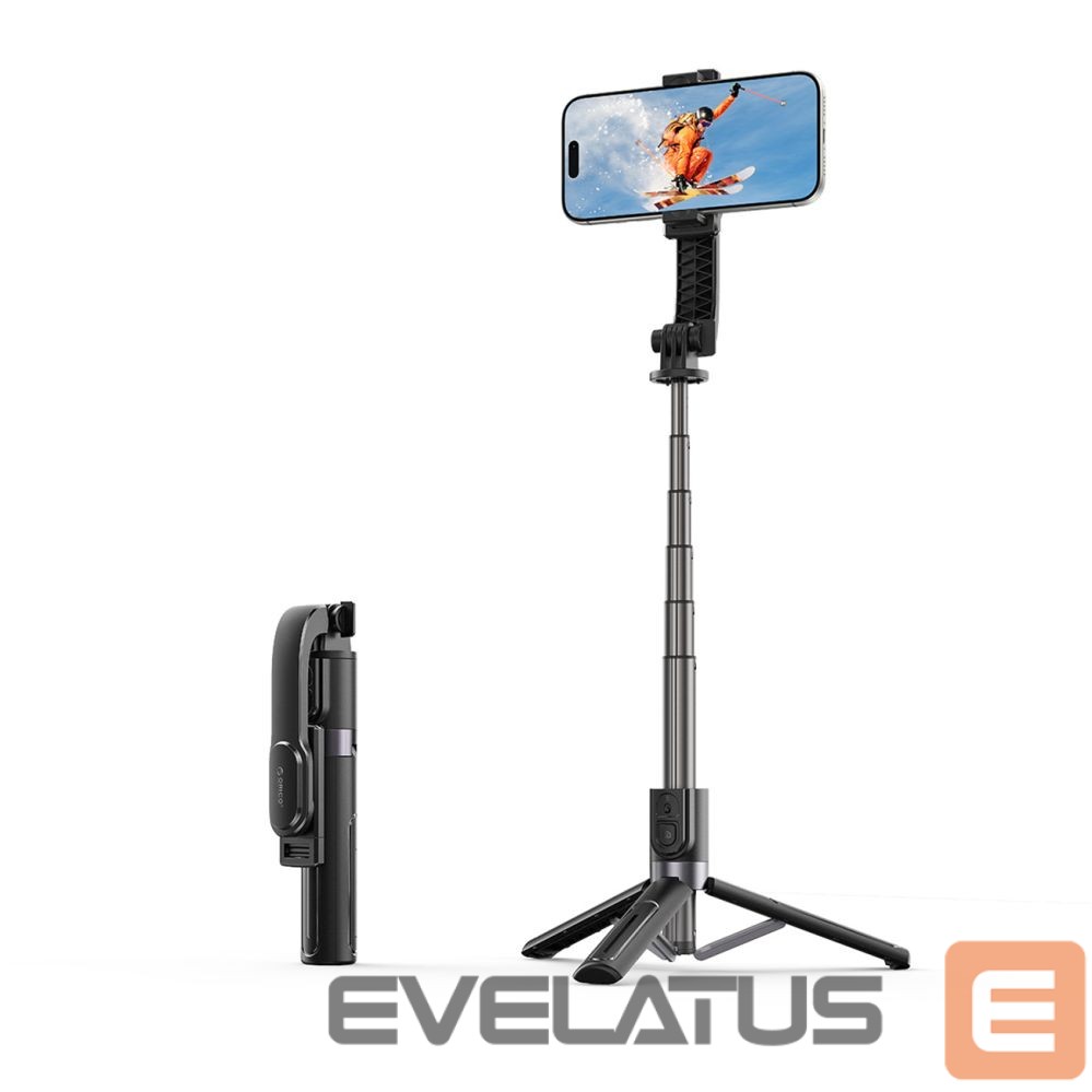 Camera accessory Orico Selfie stick Orico SPV90 aluminum mini tripod Bluetooth 360 degree rotation - black