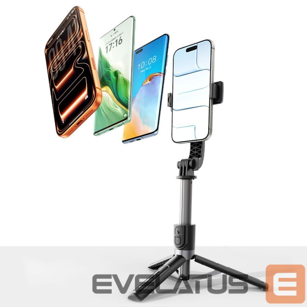 Camera accessory Orico Selfie stick Orico SPV90 aluminum mini tripod Bluetooth 360 degree rotation - black