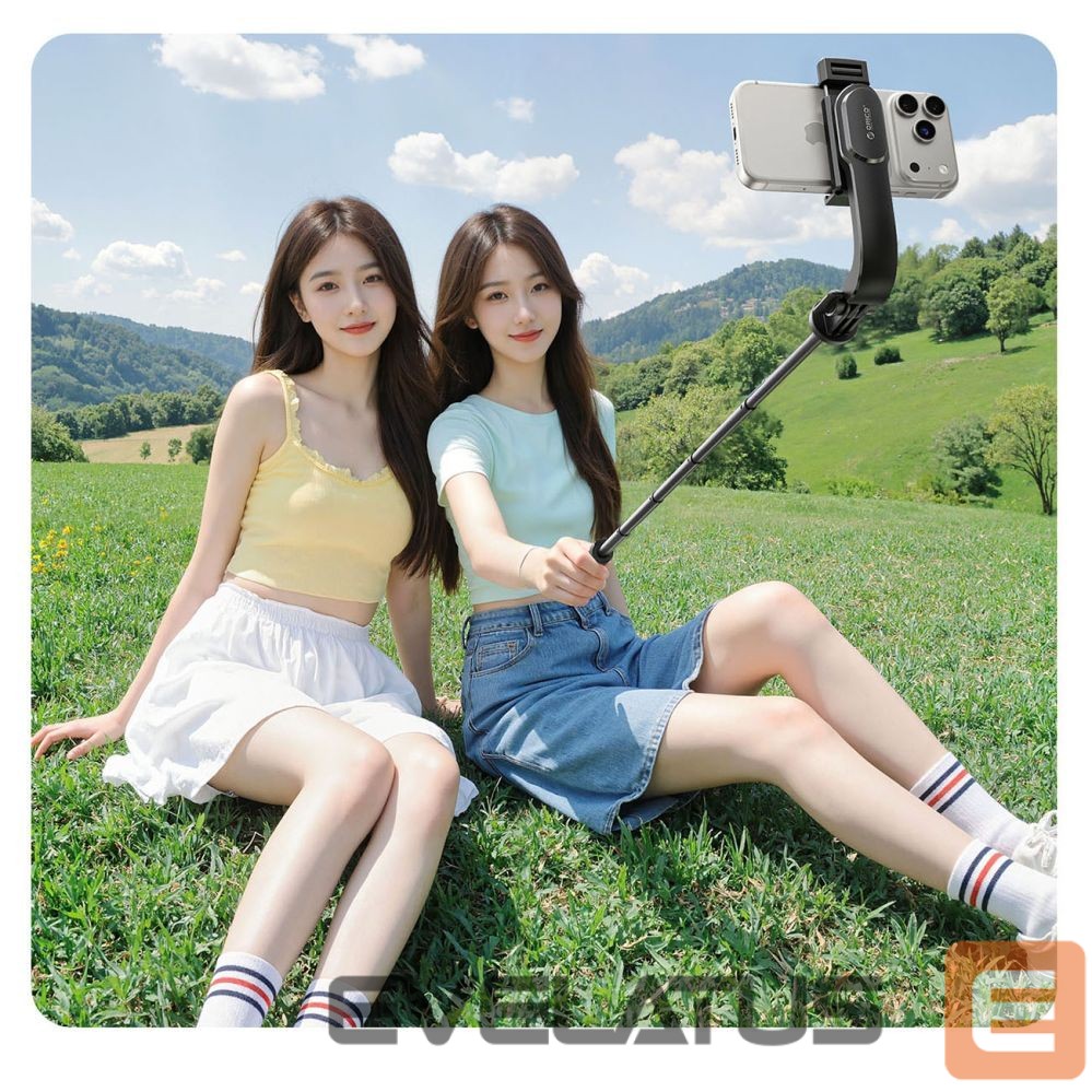 Camera accessory Orico Selfie stick Orico SPV90 aluminum mini tripod Bluetooth 360 degree rotation - black