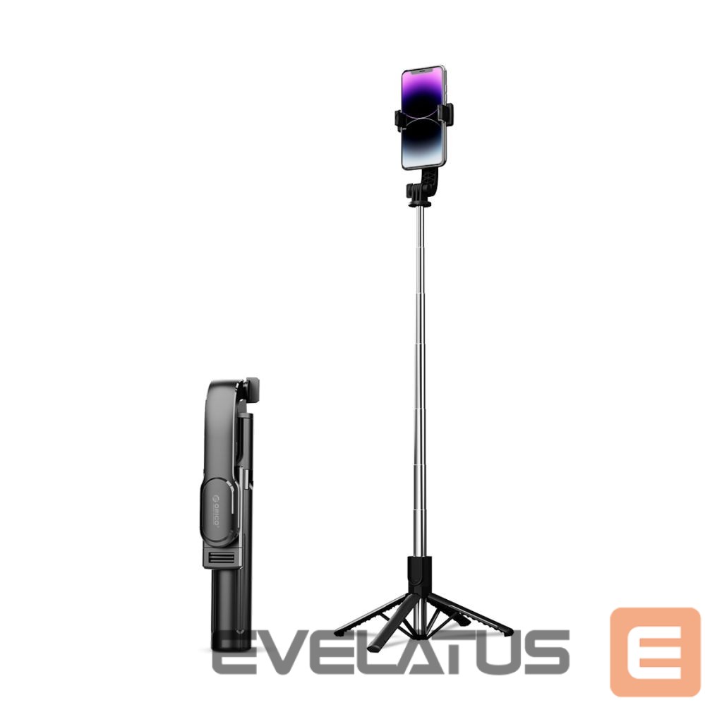 Camera accessory Orico Selfie stick Orico SPN100 1/4" tripod for phone camera with 360 degree rotation Bluetooth 5.2 - black