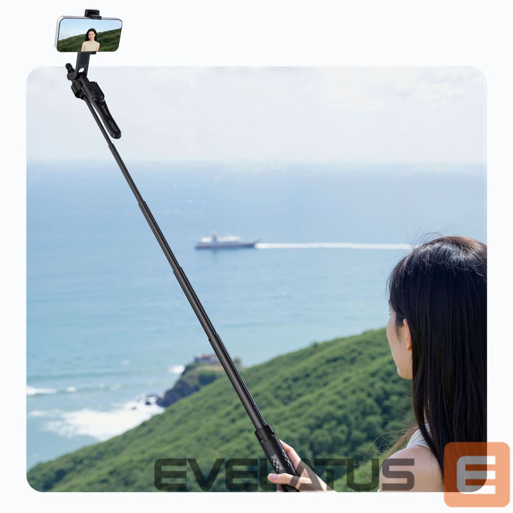 Camera accessory Orico Selfie stick Orico SPN185 1/4" tripod for phone camera with 360 degree rotation Bluetooth 5.2 - black