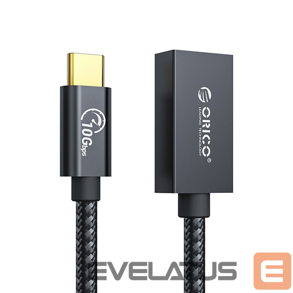 Converter Orico Orico CAF31 USB-C - USB-A 3.1 Gen 2 10Gbps 30cm OTG adapter - black