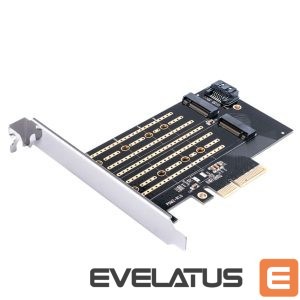 Other Computer Accessory Orico  Orico PDM2 PCI-E 3.0 x4 Expansion Card for M.2 NVMe and SATA Drives - Black 