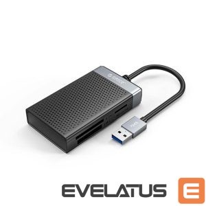 Flash drive Orico  Orico CL4D-A3 USB-A 3.0 SD microSD CF MS 5 Gb/s Memory Card Reader - Black and Silver 