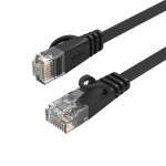 Cable Orico  Orico PUG-C7B CAT7 10Gbps RJ45 Ethernet Network Cable Internet LAN Flat 3m - Black 