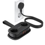 Other Computer Accessory Orico  Orico AP3 20W GaN 5in1 Power Strip 2x AC + 2x USB-A + 1x USB-C - Black 