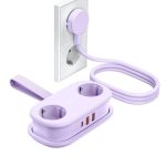 Other Computer Accessory Orico  Orico AP3 20W GaN 5in1 Power Strip 2x AC + 2x USB-A + 1x USB-C - Purple 