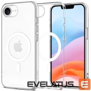 Back panel cover Tech-Protect  Tech-Protect FlexAir MagSafe Case for iPhone 16e / 17e - Clear 