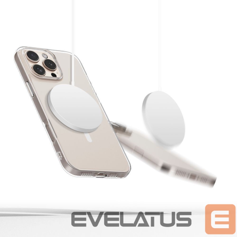 Back panel cover Tech-Protect Tech-Protect FlexAir MagSafe Case for iPhone 16e / 17e - Clear