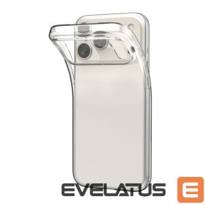 Back panel cover Puro  Puro 0.3 Nude Ultra-Slim TPU Case for iPhone 17 Pro Max - Transparent 