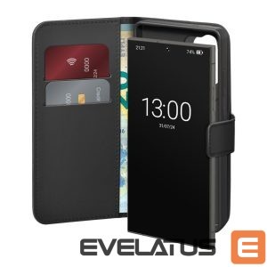 Back panel cover Puro  Puro Eco-Leather Case for Samsung Galaxy S26 Ultra with Wallet - Black 