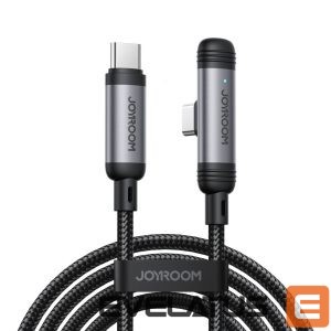 Cable Joyroom  Joyroom S-A56 EnjoyX Series 90° USB-C - USB-C cable 60W 1.2m - black 