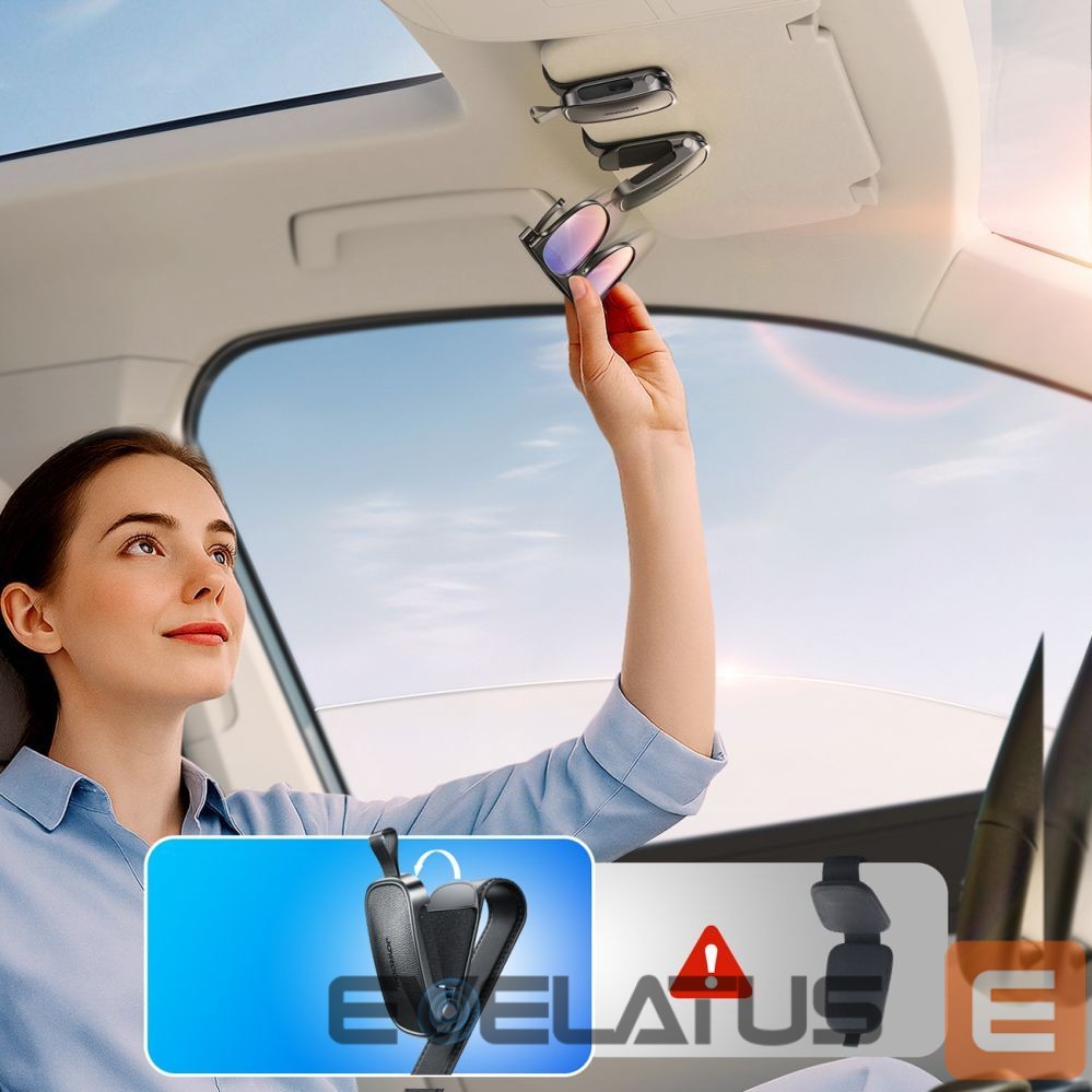 Auto holder Joyroom Joyroom JR-ZS511 Sun Visor Holder with Magnetic Clip - Black