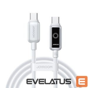Cable Joyroom  Joyroom S-A55 StarFlight 100W USB-C - USB-C Cable 1.2m - White 