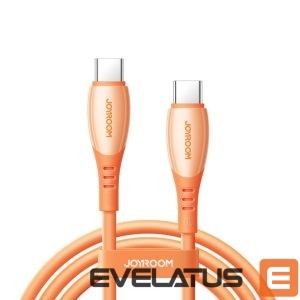 Cable Joyroom  Joyroom S-A59 Vibrant Series 60W USB-C - USB-C Cable 1.2m - Orange 