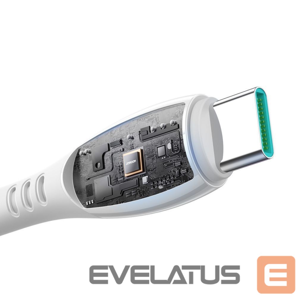 Cable Joyroom Joyroom S-A59 Vibrant Series 3A USB-A - USB-C cable 1.2m - white