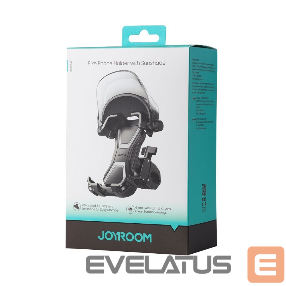 Auto holder Joyroom Joyroom JR-ZS528 Bike Holder with Sun Visor - Black