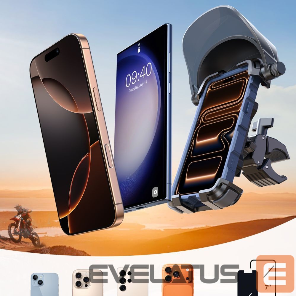 Auto holder Joyroom Joyroom JR-ZS528 Bike Holder with Sun Visor - Black