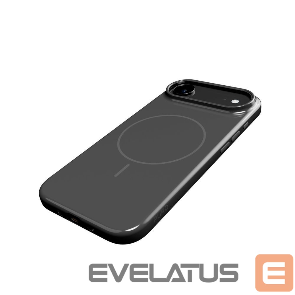 Back panel cover Puro Puro Pulse Protective Case for iPhone 17 Air Polycarbonate - Black
