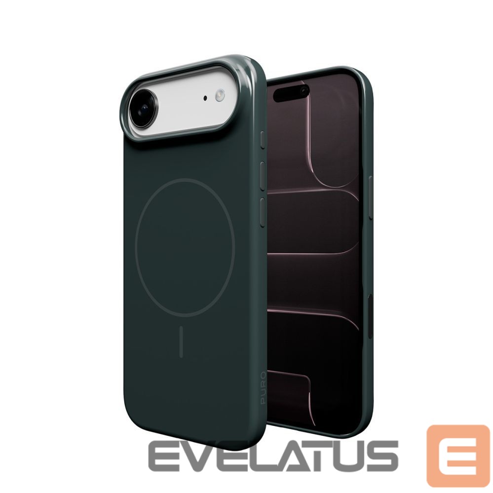 Back panel cover Puro Puro Pulse Protective Case for iPhone 17 Air Polycarbonate - Turquoise