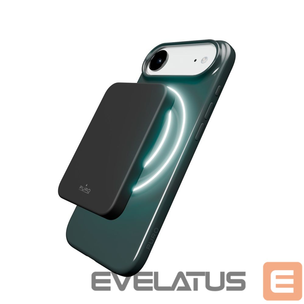Back panel cover Puro Puro Pulse Protective Case for iPhone 17 Air Polycarbonate - Turquoise