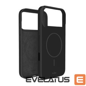 Back panel cover Puro  Puro Pulse Protective Case for iPhone 17 Pro Polycarbonate - Black 