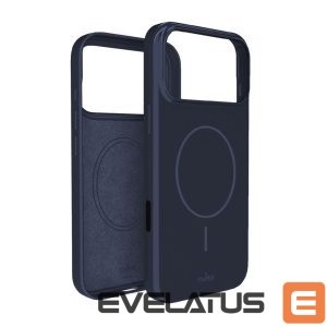 Back panel cover Puro  Puro Pulse iPhone 17 Pro Polycarbonate Protective Case - Dark Blue 