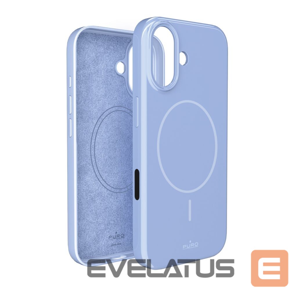 Back panel cover Puro Puro Pulse iPhone 17 polycarbonate protective case - blue