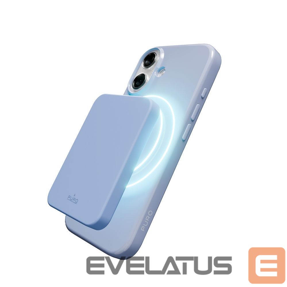 Back panel cover Puro Puro Pulse iPhone 17 polycarbonate protective case - blue