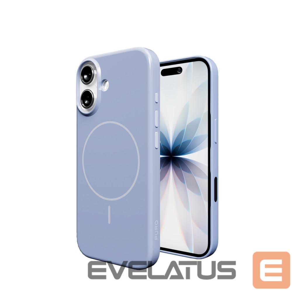 Back panel cover Puro Puro Pulse iPhone 17 polycarbonate protective case - blue