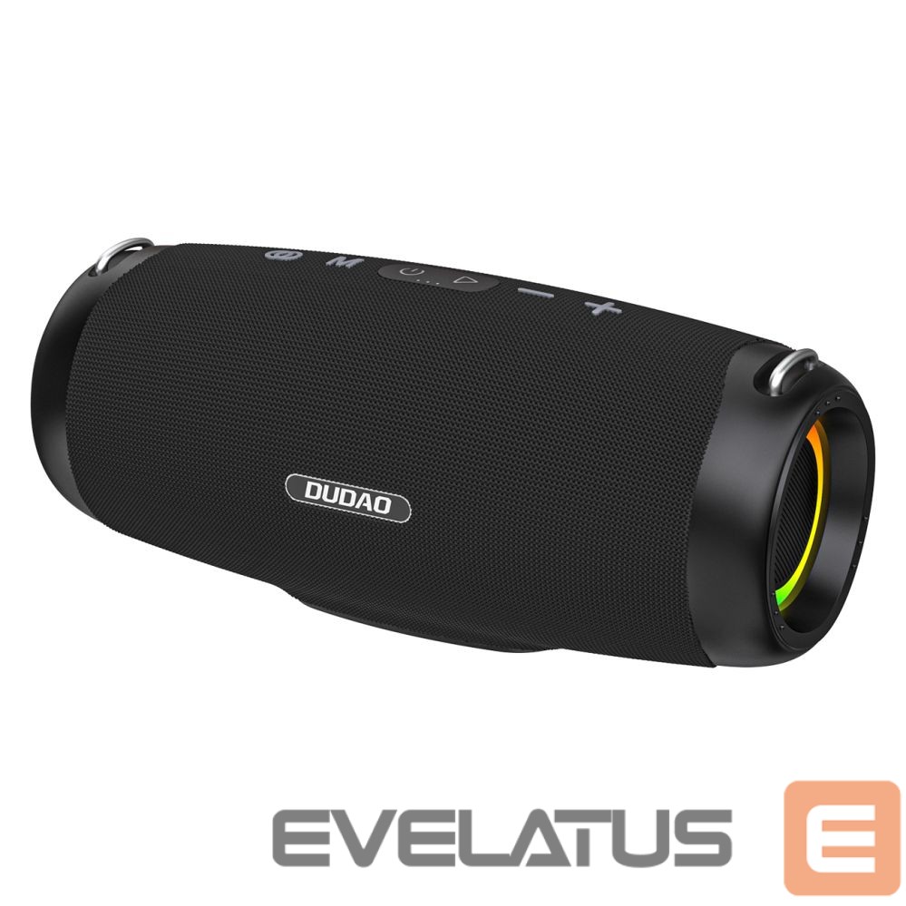 Bluetooth speakers Dudao Dudao Y21Pro Wireless Speaker with RGB Backlight Bluetooth 5.3 - Black