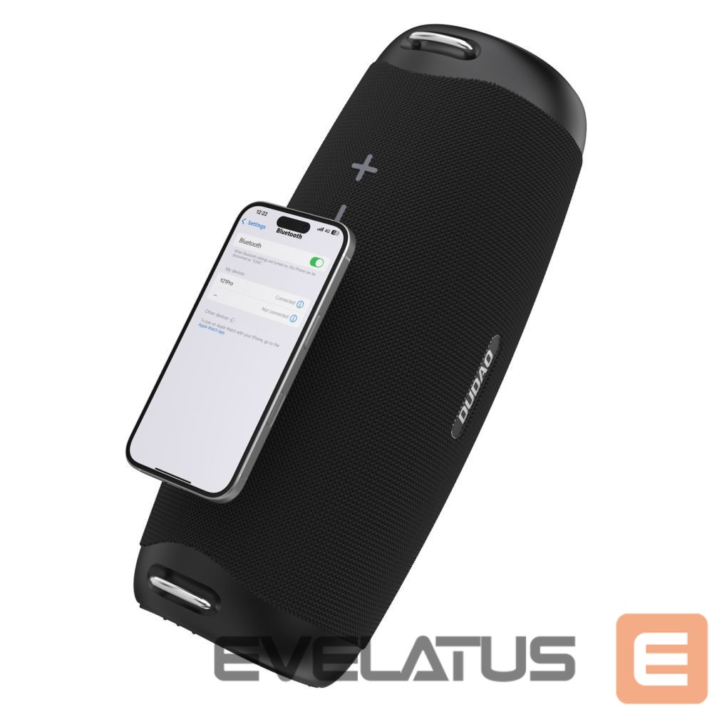 Bluetooth speakers Dudao Dudao Y21Pro Wireless Speaker with RGB Backlight Bluetooth 5.3 - Black