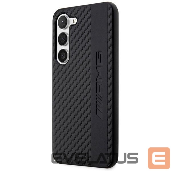 Back panel cover Mercedes-Benz AMG AMHCS23SBLSCA S23 S911 black/black hardcase Carbon Stripe&Embossed