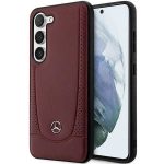 Back panel cover Mercedes-Benz  Mercedes MEHCS23MARMRE S23+ S916 red/red hardcase Leather Urban Bengale 