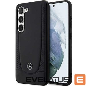 Back panel cover Mercedes-Benz  Mercedes Leather Urban case for Samsung Galaxy S23 - black 