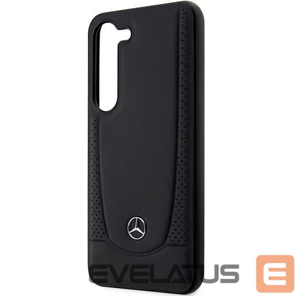 Back panel cover Mercedes-Benz Mercedes Leather Urban case for Samsung Galaxy S23 - black