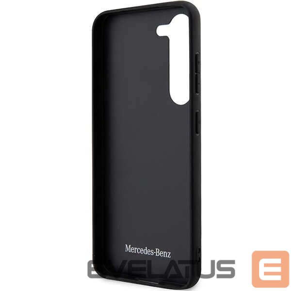 Back panel cover Mercedes-Benz Mercedes Leather Urban case for Samsung Galaxy S23 - black