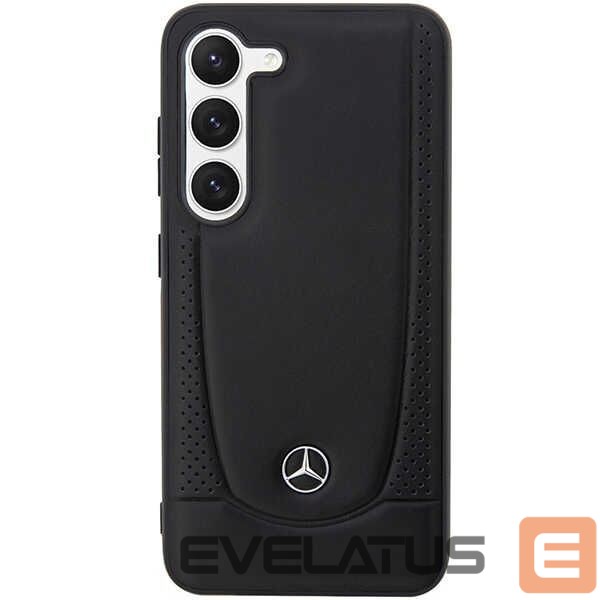 Back panel cover Mercedes-Benz Mercedes Leather Urban case for Samsung Galaxy S23 - black