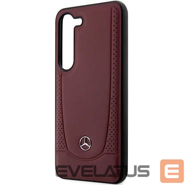 Back panel cover Mercedes-Benz Mercedes MEHCS23SARMRE S23 S911 red/red hardcase Leather Urban Bengale