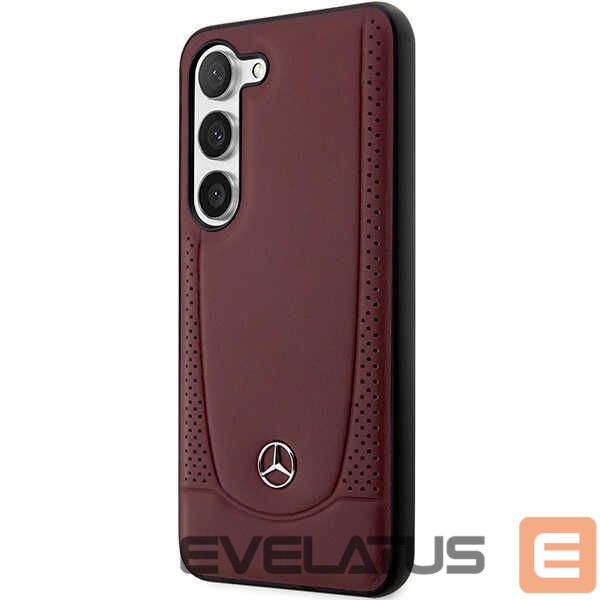 Back panel cover Mercedes-Benz Mercedes MEHCS23SARMRE S23 S911 red/red hardcase Leather Urban Bengale