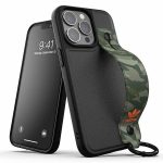 Back panel cover Adidas  Adidas OR Hand Strap Case iPhone 13 Pro /13 6.1" black-green/black-green 47111 