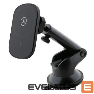 Auto holder Mercedes-Benz  Mercedes MEWCCGSLK 15W induction holder for air vent/glass black/black Silver Stars MagSafe 