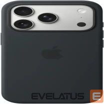 Book case Apple Silicone Case with MagSafe iPhone 17 Pro Black